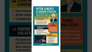 &ldquo;Peter Lynch&rsquo;s 10x Stock Strategy: How to Find the Next Multibagger!&rdquo; #stockmarketindia #investing