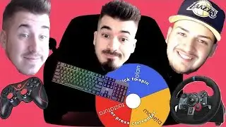 VOLAN VS MANETA VS TASTATURA! S-A STRICAT VOLANUL AMICULUI!