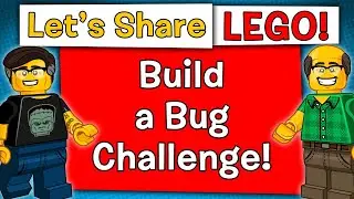 TrickyBricks LEGO Build & Chat #212: Build a Bug Challenge!