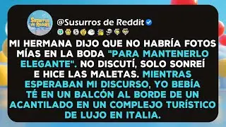 Mi madre me dijo que arruinaría las fotos de la boda de mi hermana; así que desaparecí a un complejo