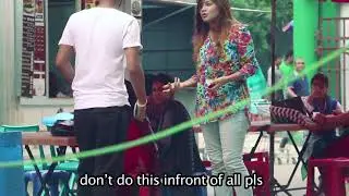 Daring Hot Girl Proposes to Her Boyfriend Gets Rejected   D knockers   Funny prank 2017 Emotional ve