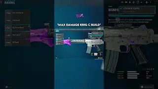 THE *MAX DAMAGE* KRIG C BUILD on WARZONE 👑 #warzone #callofduty #bo6 #rebirthisland #cod #shorts