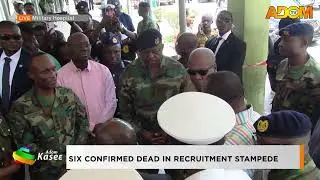 President Mahama visits injured recruits at 37 Military Hospital - Premtobre Kasee (12-11-25)