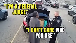 Racist Cop Arrests Black Federal Judge While She Loads Her Car