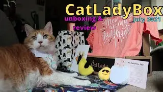 CatLadyBox Unboxing & Review | July 2021
