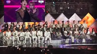 Idol reaction to ahof performance cover bang bang kgma 2025 (stray kids, ph1harmony, nexz, ive,unis)