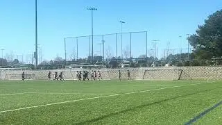 Joshua corner kick - Trinity