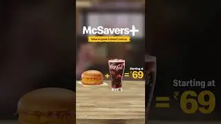 Snacktime sorted starting at just ₹69 | McSaver + | McDonald's India