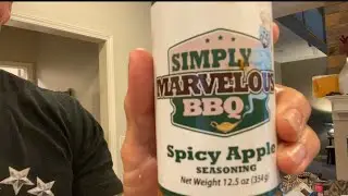 Simply Marvelous BBQ Spicy Apple Seasoning Rub Review|Pork Shoulder | Masterbuilt Gravity Series 800