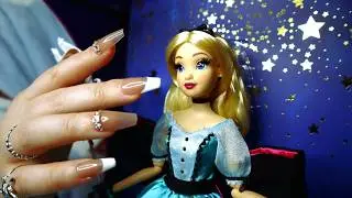 ASMR Disney Midnight Masquerade Alice Doll 🎀 Tapping, Scratching, Brushing (Adult Collector)