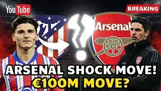 ARSENAL MAKE QUIET MOVE FOR JULI&Aacute;N &Aacute;LVAREZ AS &euro;100M PRICE EMERGES