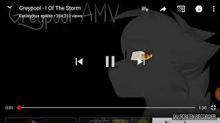 Reciting to greypool AMV!