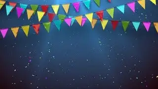 Festival Flags Background | Motion Graphics - Videohive template