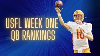 USFL Week 1 QB Rankings: Cookus Shines, Love Dominates