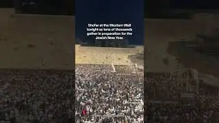 The Feast of Trumpets In Jerusalem!  #FeastofTrumpets #jewishnewyear #jewishholidays