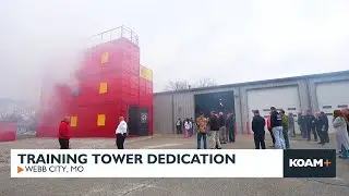 Training tower dedication
