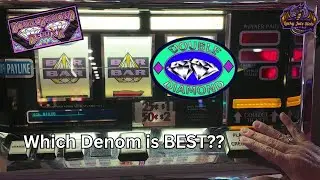 Denomination Faceoff - Double Diamond Deluxe for Big Wins!