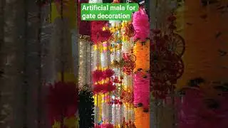 Artificial mala for gate decoration Diwali | Plastic Decoration Garland #sorts