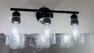 Обзор матово-черного светильника для ванной комнаты 💡Amazon Lighting Find