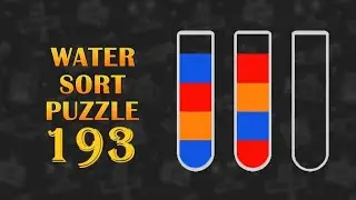 Sort Puzzle Level 193 (No extra/additional tube used)