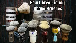 Natural vs. Synthetic: How to Properly Break in Any Shave Brush to Assist in the Best Shave!