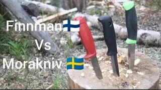 Finnman Puukko/Mora knife comparison.