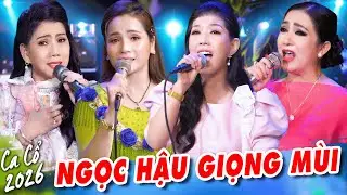 TRÀO CẢM XÚC! Nghe bộ 4 Ngọc Hậu Giọng Mùi Ca Cổ Hơi Dài Rầu Tê Tái😭CA CỔ THẦN TƯỢNG - CA CỔ HAY