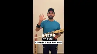 5 tips to choose the correct cricket bat / Sahi bat kare select #shorts