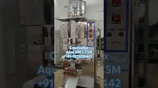 Pure water sachets packing machine #waterpackingmachine #pouchfillingmachine