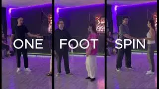 West Coast Swing - SWING FIGHTER 4 | One Foot Spin Challenge