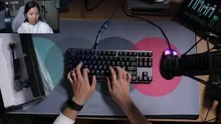 Tecware Phantom L Typing Sounds - Blue Switch