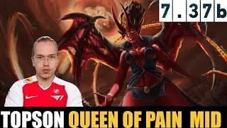 🤯TOPSON [Queen of Pain] MID 7.37B - DOTA 2 HIGHEST MMR MATCH #dota2  #dota2gameplay  #topson