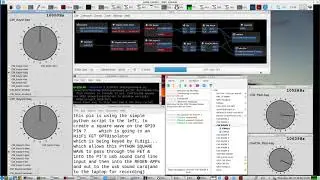 Mumble input & output CW Regeneration setup running on a Raspberry pi4 for QSO'n CW on iCW LIVE demo