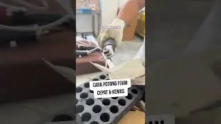 EVA Foam Latex Cutter #foamcutting #tools #cutter #mattressproductionline #mattressmanufacturer #fyp