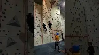 Over 50KG DIFFERENCE 😅 #bouldering #climbingmeme #funny #whipper #fall #fail #climbing