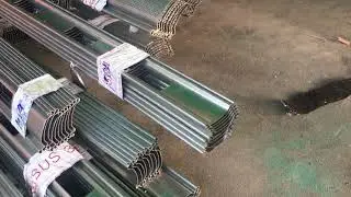 punched type and micro-perfoated type galvnaized steel rolling shutter door slats