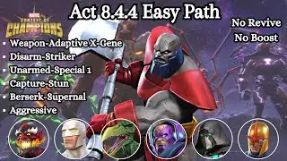 MCOC Act 8.4.4 Easy Path For Completion - Terrax Boss