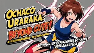 OCHACO URARAKA: Beyond Cute! Exploring Her EXPRESSIVE DESIGN| MHA Analysis