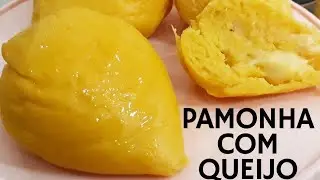 Pamonha de saquinho Com Queijo bem fácil de fazer e fica uma delícia | Receita simples