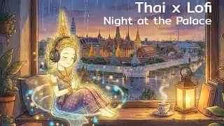 Grand Palace Night 🏰👑 Thai Lofi | เพลงบรรเลงฟังสบายผสานความเป็นไทย [study&sleep]