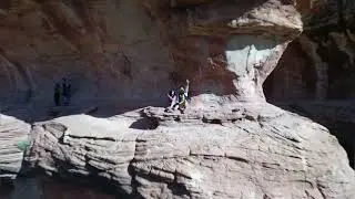 Subway cave in Sedona Arizona! #nature #cavesandcliffs #sedona