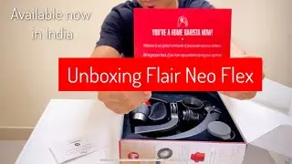Flair Neo Flex Unboxing India #coffee #shorts #flair #flairneoflex  #coffeemaker #homemadecoffee