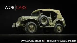 Walk Around this 1943 Dodge WC-57 Command Car! | WOB Cars