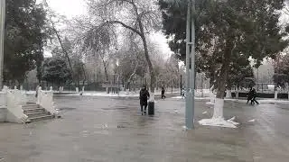 Lanzhou snowfall 💖 #Explore Pak and China with me