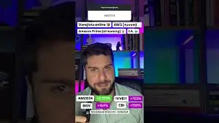 AMZO34 | AMAZON | VALE A PENA INVESTIR NAS STOCKS (A&Ccedil;&Otilde;ES)? #a&ccedil;&otilde;esamericanas #a&ccedil;&otilde;es #shorts