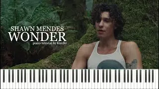 Shawn Mendes - Wonder (Piano Tutorial + Sheets)