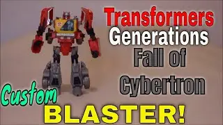 Custom Transformers Generations FOC Blaster and Steeljaw - GotBot True Review NUMBER 307