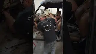1949-54 Chevy car steering column cutting