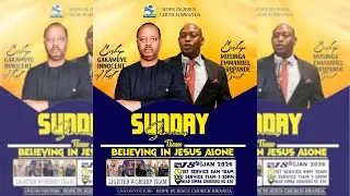 SUNDAY SECOND SERVICE WITH BISHOP MUSINGA EMMANUEL R. | HOPE IN JESUS CHURCH |18.01.2026