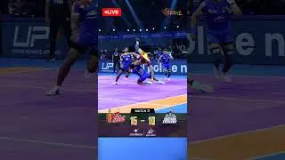 Haryana Steelers' super tackle vs Telugu Titans in Match 71 #PKL12 | Pro Kabaddi League #shorts
